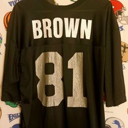 Vintage 1990s Tim Brown Los Angeles Oakland Raiders Champion NFL Football Jersey