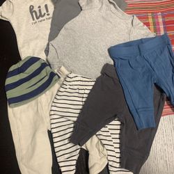 Newborn Baby Boy Clothing & Sleeping Sack