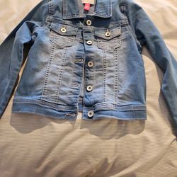 Girls Jean Jacket Size 7/8