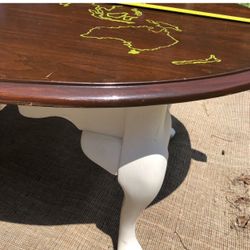 Hand Made Oval Coffee Table 