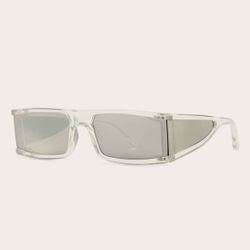 Grey Frame Sunglasses 