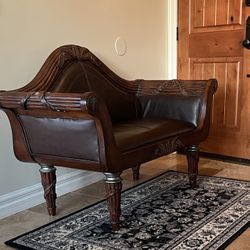Tommy Bahama Leather Love Seat