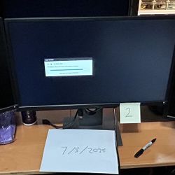 Multi Dell Computer Monitor/Docking Stations Lot