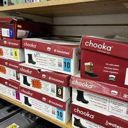 SHOES ON SALE  Chooka Nylon Puffer Snow Boots