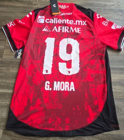 Charly Club Tijuana Xolos 24/25 Home Gilberto Mora Futbol Soccer Jersey Mens Large