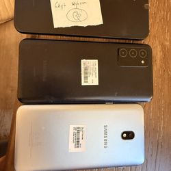 All carrier unlock Samsung Lot of 3 Smartphones – Mixed Model  see Description