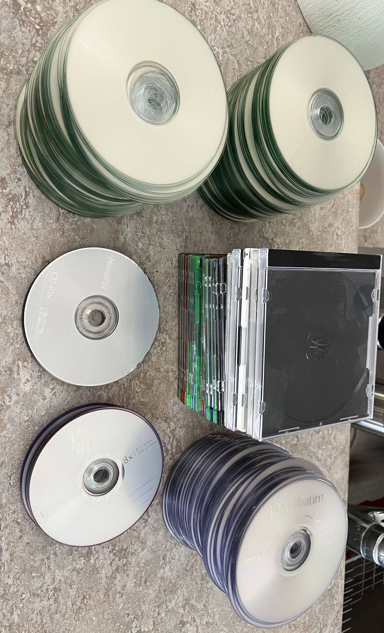 DVDs and CDs - Blank