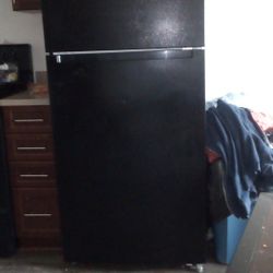 Black Refrigerator 