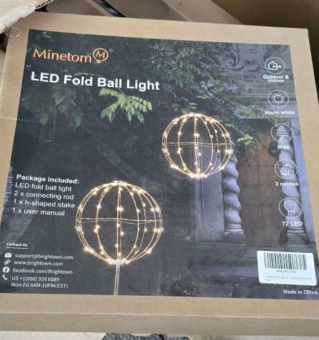 LED Fold Ball Light 