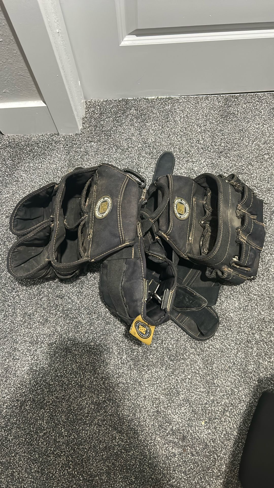 Tool Bag With Suspenders 