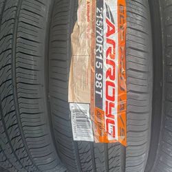 215/70/15 SET De Llantas Nuevas 