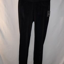 NWT Ladies Small 4-6 Simply Vera Wang cute suede stretch waist dressy dress pants  $42 tag 