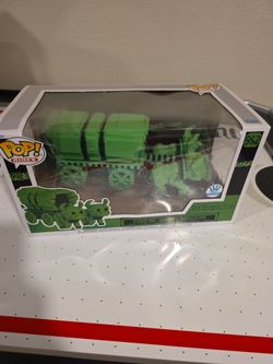 Oxen and wagon Funko exclusive