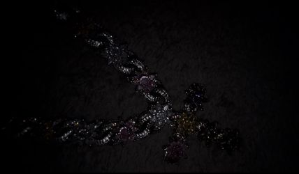 22in Zirconia Cross Chain