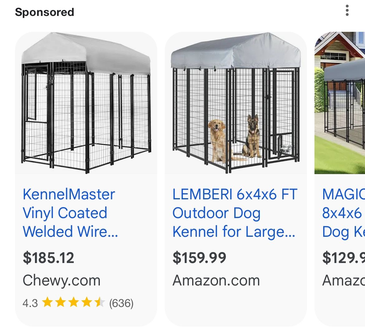 Outdoor Dog Kennel