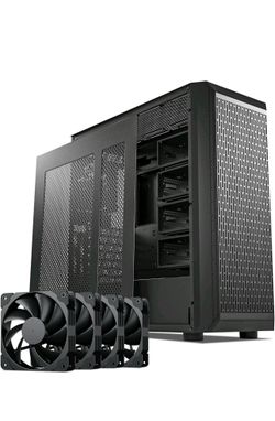 USB 3.0 Storage Master ATX NAS Computer PC Case Mid Tower with 4x120mm Fans