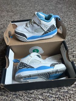 Jordan Toddler Sneakers White Blue Gray