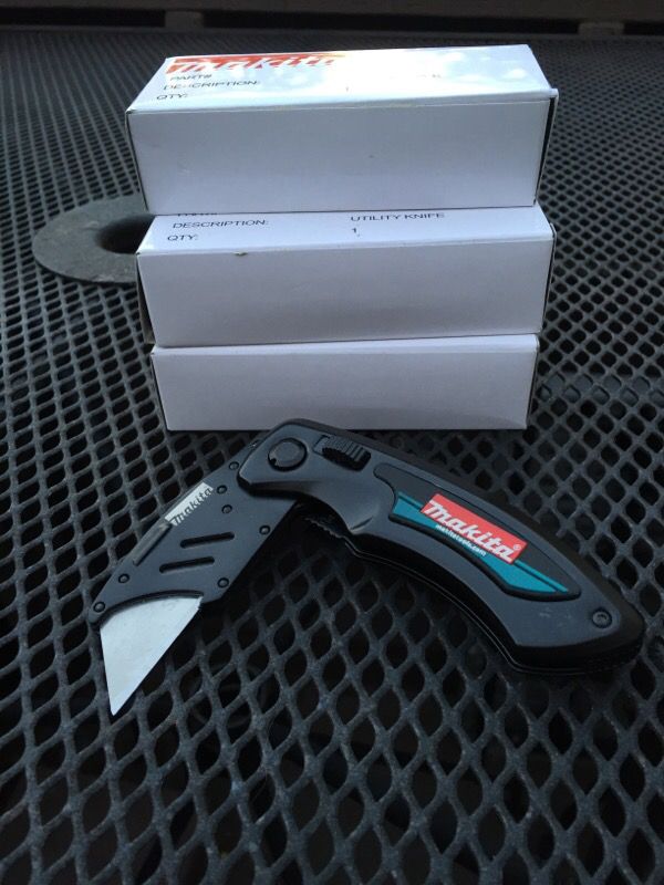 Makita Gear Folding Utility Knife