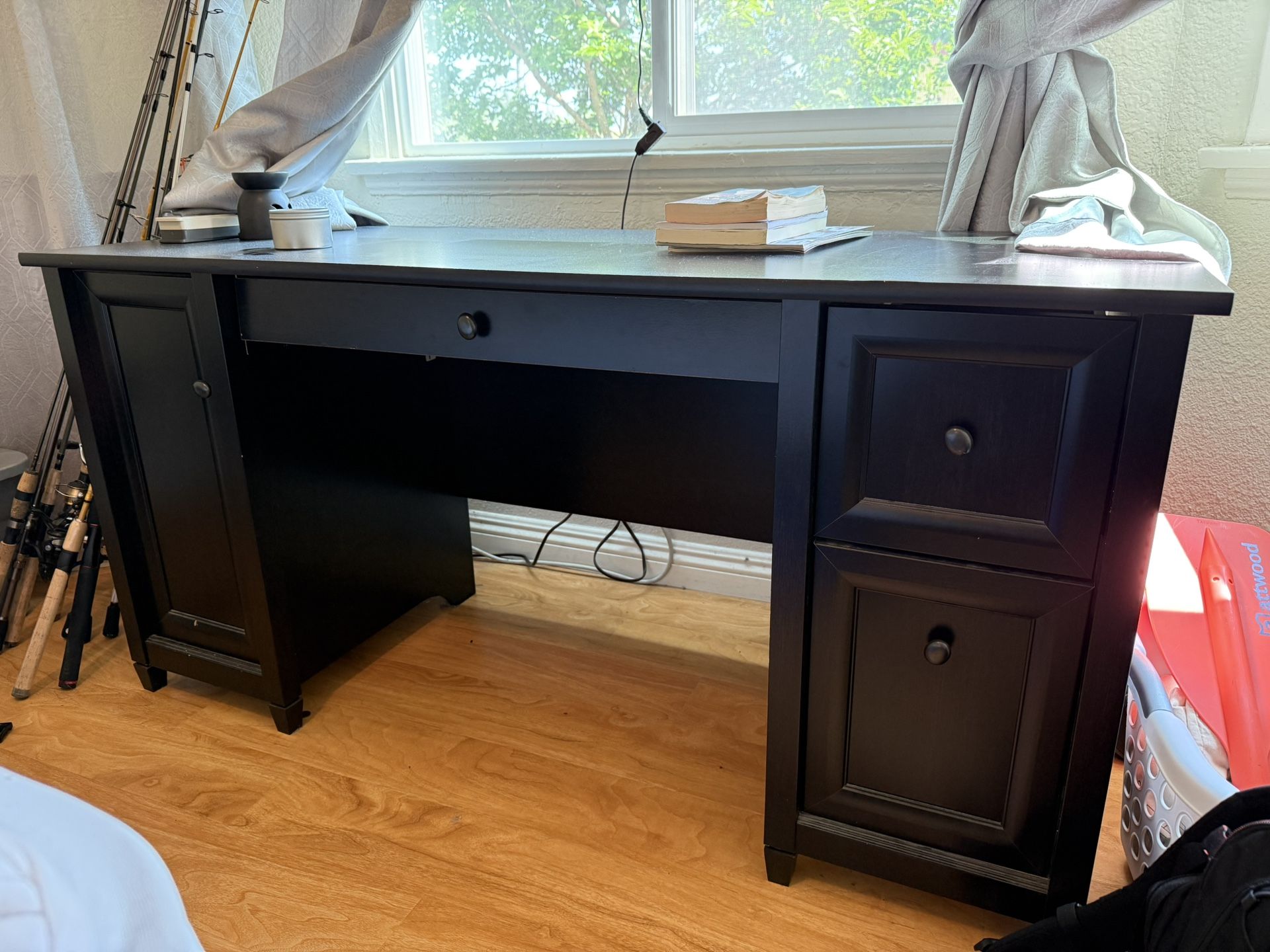 Black Computer Desk Homework