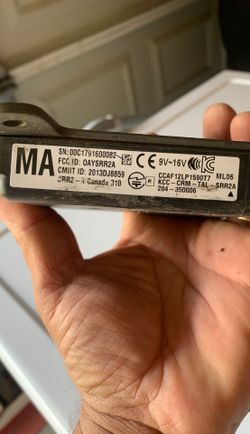 2017 Tacoma blind spot radar and 1 parking sensor