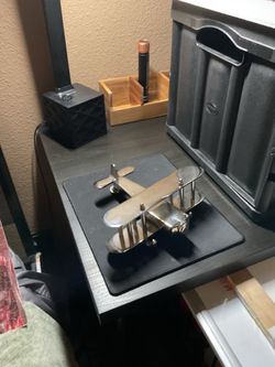 Metal airplane