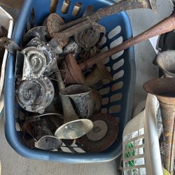 Vintage Automotive Horns/ Car Parts