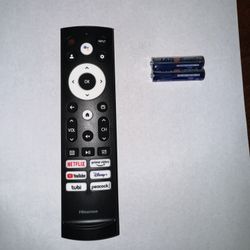 Hisense TV remote 