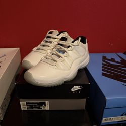 Jordan Retro 11 Low Legend Blue Size 8.5 