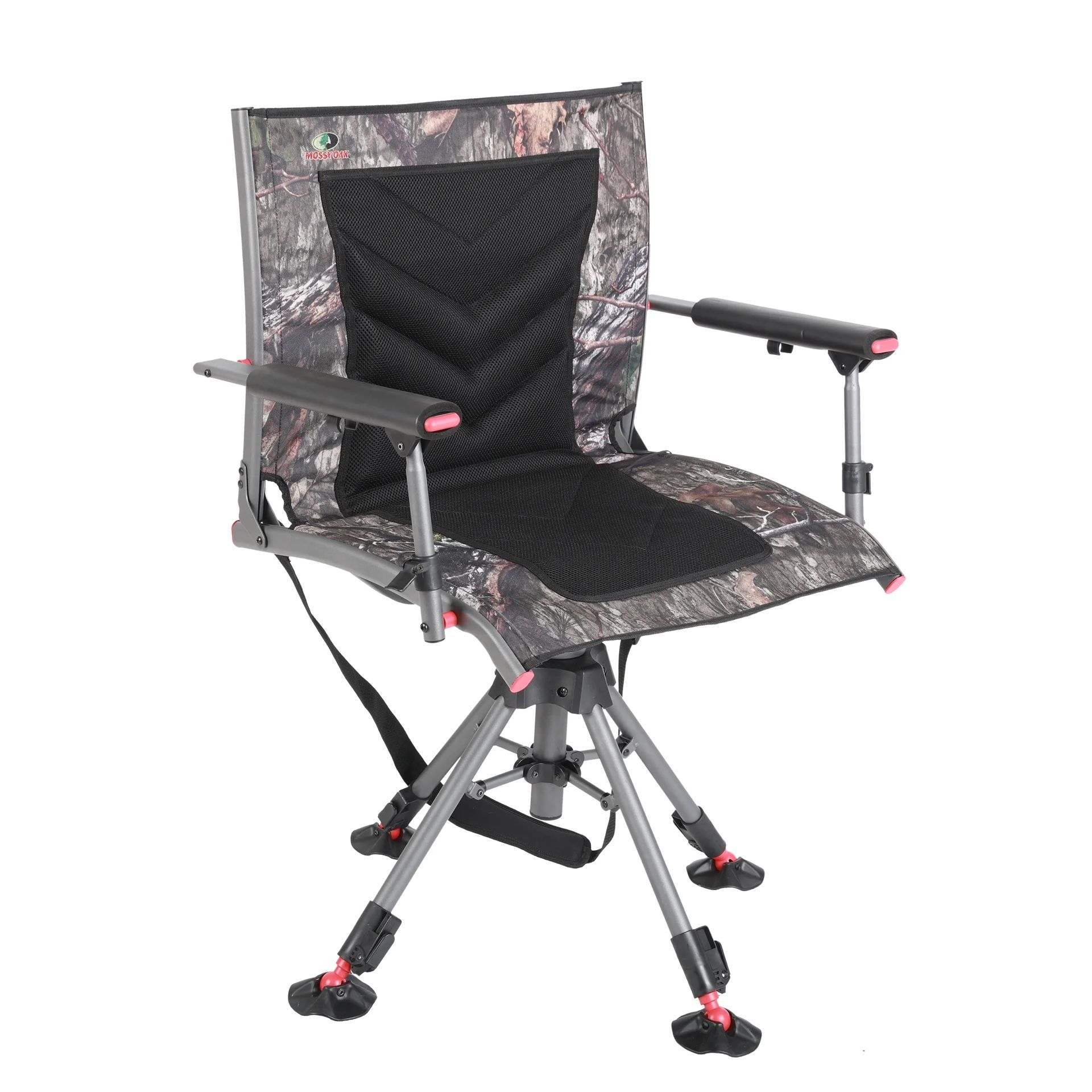 Mossy Oak Camouflage Swivel Blind Chair