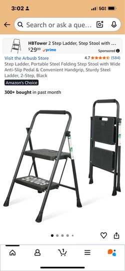 Great deal 2 step stepladder