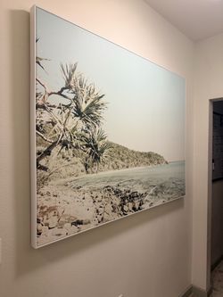 Large beach wall art
