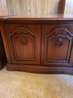 Real wood night table