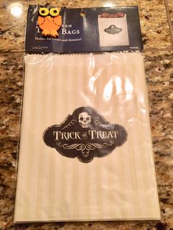 Halloween trick or treat bags… 12