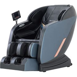 BestMassage Full Body Zero Gravity Shiatsu Massage Chair w/ Bluetooth Heat Therapy Foot Roller Air Massage Black FREE LOCAL DELIVERY