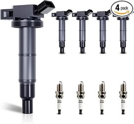 Set of 4 UF333 Ignition Coils and Spark Plugs Set