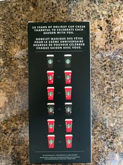 Starbucks coffee cups