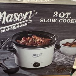 Mason Brand 3 qt. Slow Cooker