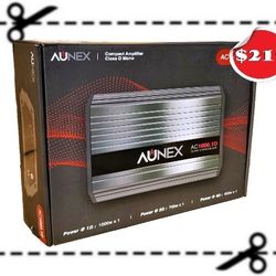 🚨 No Credit Needed 🚨 Aunex Ac1000.1D Power Amplifier 2000 Watts Max Monoblock Subwoofer System 🚨 Payment Options Available 🚨 