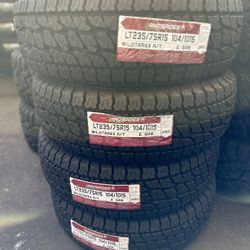 SET LT 235/75/15 LANDSPIDER NEW NUEVAS 