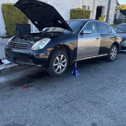 Infiniti G35 Sedan Part Out 