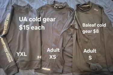 Womens Cold gear long sleeves