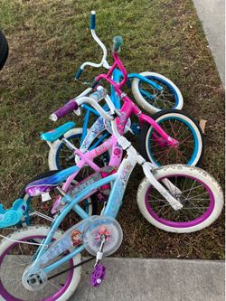 16” girls bikes trade for some Red Bulls