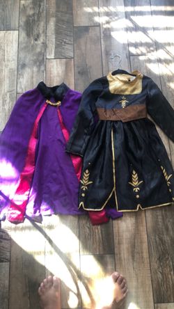 Disney Anna Costume Size 4-6x