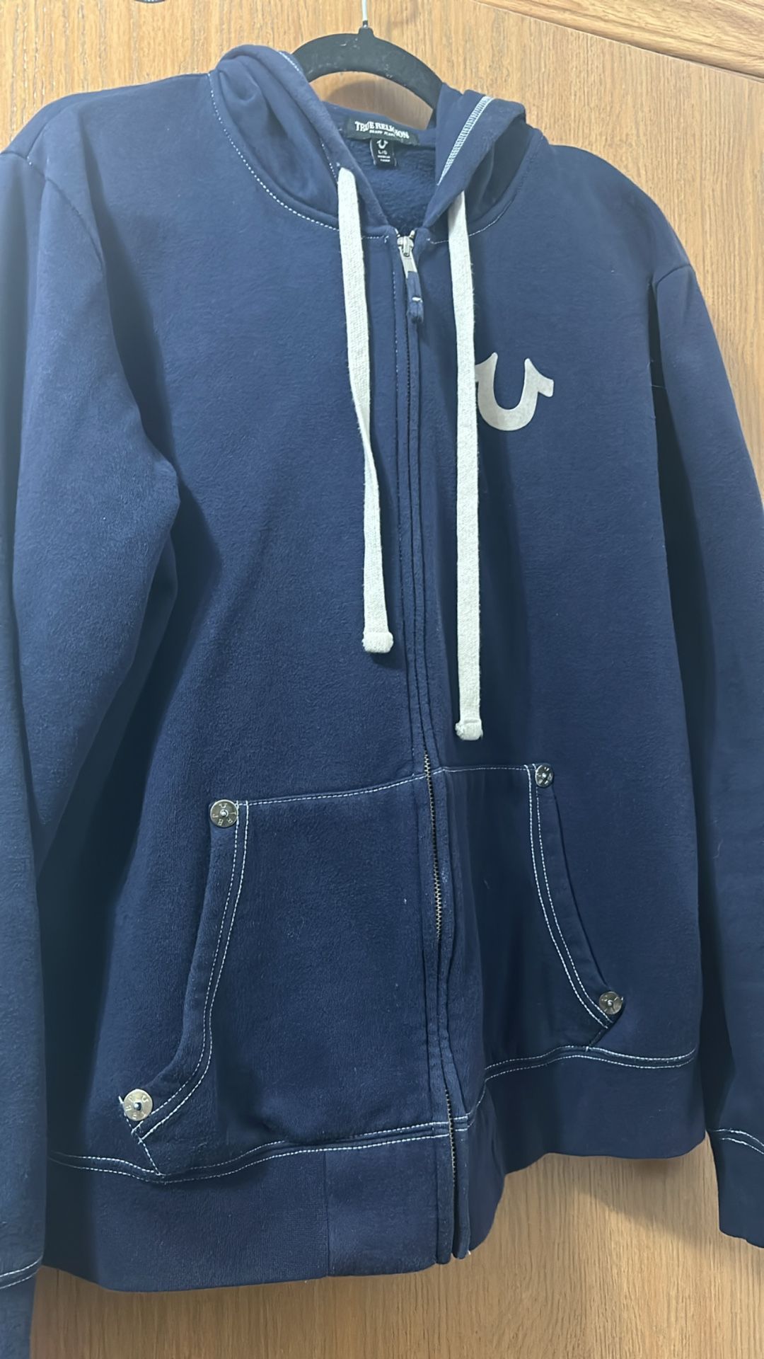 Blue True Religion Hoodie