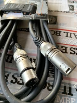 Professional microphone cord