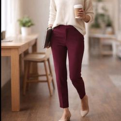 Gap Signature Women’s Skinny Ankle Slacks | Size: 6