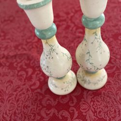 Shabby Chic Candle Holders