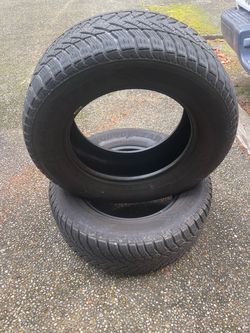 2 used 265/60R17 Goodyear tire