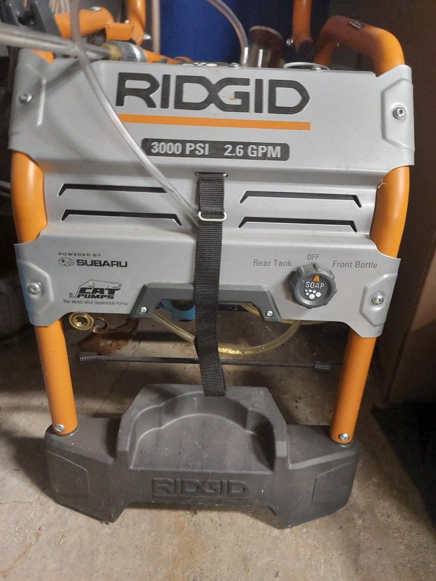 RIDGID power washer Model 3GXT27 3000 PSI