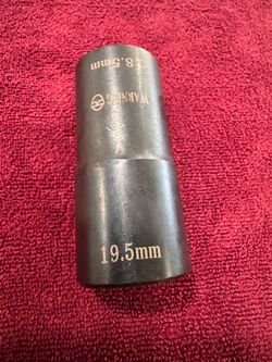 LTI Tools LT1250 1/2" Drive Dual Sided Socket Lug Nut Remover Tool 18.5/19.5mm    Fe12)